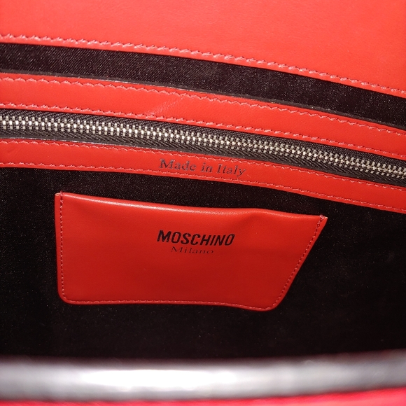 Rare! Amazing Moschino Do Not Enter Runway Coture Bag Novelty Purse Jeremy Scott - Picture 6 of 10